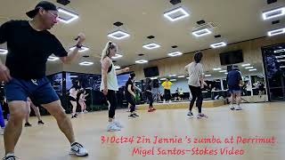 Midel Zumba  1102 20241031 195834 Zumba with Zin Jennie at Derrimut Gym [upl. by Ranie385]