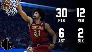 Jarrett Allen Highlights  Cavaliers vs Bucks  29th Dec 2023 [upl. by Jerri970]