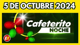 Resultados de CAFETERITO NOCHE 5 de OCTUBRE de 2024 💫✅ [upl. by Zebaj]