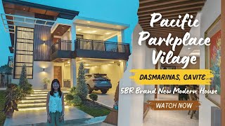 Full House Tour 5Bedroom House and Lot for Sale in Pacific Parkplace Village Dasmarinas Cavite [upl. by Kai]