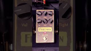 Friedman BEOD friedmanamps guitar distortionpedal overdrive metal seymourduncan shorts [upl. by Ardnu317]