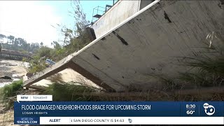 Logan Heights property owner shows canal flooding ahead of next storm [upl. by Aikrehs4]