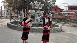 Sirsaya Hegu Sabita Malakar  Cover Dance  Newari Maicha [upl. by Claudie]