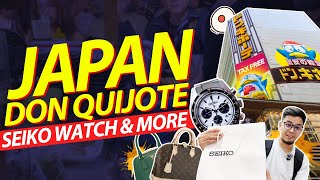 Seiko watch and Citizen in Don Quijote  Designer Bags Japan Shopping japan [upl. by Savage787]