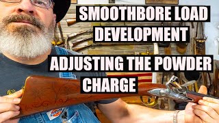 SMOOTHBORE FLINTLOCK LOAD DEVELOPMENT  ADJUSTING THE CHARGE [upl. by Etan]