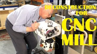 Episode 1 PM30MV HM28V Milling machine Deconstruction for CNC conversion [upl. by Lachish]