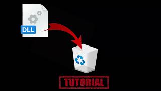 How to delete DLL file [upl. by Anihsat575]