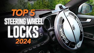 Best Steering Wheel Locks 2024  The Only 5 You Should Consider [upl. by Tirrell26]