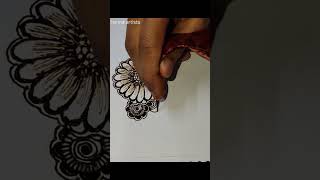 floralmehndi floraldesign hennaart henna arabic shorts shortsvideo mehndi henna hennaart [upl. by Gnilsia140]