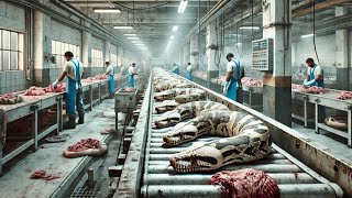 The HORRIFYING Truth Inside The Worlds Largest Python Processing Factory [upl. by Roley]