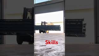 Forklift Techniques forklift shorts skills [upl. by Florri]