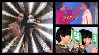 What taekook moment each year represented part 3 Taekook compilation analysis [upl. by Dugaid]