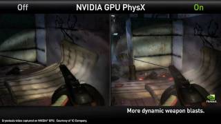 Cryostasis PhysX on vs PhysX off videocomparsion PCGHde [upl. by Everara]