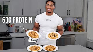 Easy 5 Ingredient High Protein Pancakes [upl. by Llennol]