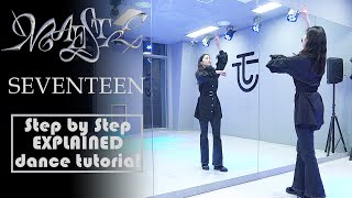 Step by Step SEVENTEEN 세븐틴 MAESTRO Dance Tutorial  EXPLAINED  Mirrored [upl. by Alberic770]