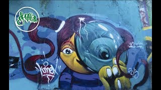 expo graffiti en memoria del komex 2018 [upl. by Omixam]