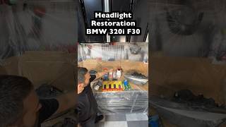 BMW 320i F30 Headlight Restoration bmw headlightrestoration bmwf30 [upl. by Mlohsihc804]