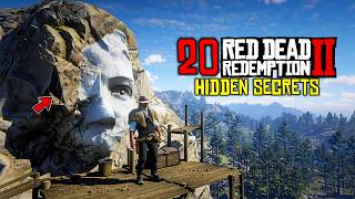 20 Hidden Secrets That Players Missed Hard Version  RDR2 [upl. by Anivlac]