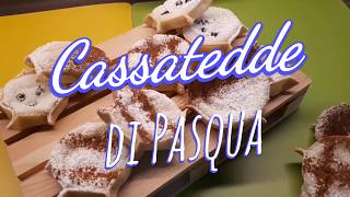 Cassatedde di ricotta siciliane ricetta dolce di Pasqua [upl. by Nirehs507]