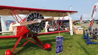 EAA Oshkosh 2024 Hatz Biplane booth set up Rotec Aerosport [upl. by Llertnauq]