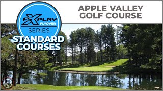 FSX PLAY Course Flyover Apple Valley Golf Course  Standard Courses [upl. by Odnarb]