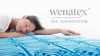 Wenatex Das Schlafsystem  Produktvideo wenaCel® sensitive [upl. by Kayle847]