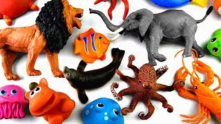 Learn Wild Zoo Animals Names Safari Animals Names Education Fun For Kids [upl. by Nnylav34]