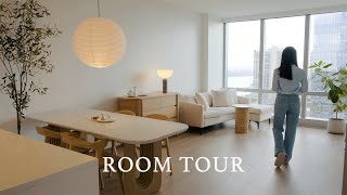 【Apartment Tour】Cozy JAPANDI style interior  Minimalist Room Tour🏡 [upl. by Idhem]