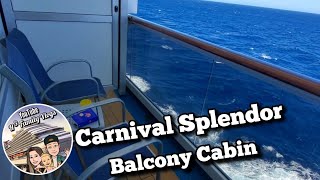 Balcony Cabin Carnival Splendor [upl. by Donavon]