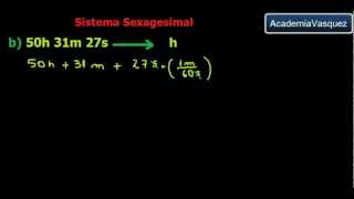 Sistema Sexagesimal Teoría y Ejercicios [upl. by Sew451]