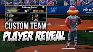 Super Mega Baseball 2 Custom Team and Player Reveal [upl. by Nnahaid]