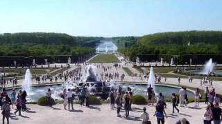 ベルサイユ宮殿 庭園・噴水ショー Versailles  water fountain show [upl. by Enitsirt]