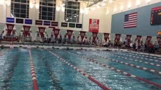 Belchertown’s Haley Synan places third in 200 freestyle at State DII Swimming Championships [upl. by Bilicki]