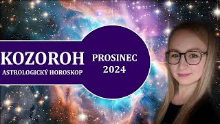 KOZOROH ♑️ ASTROLOGICKÝ ￼HOROSKOP ✨ PROSINEC 2024 [upl. by Eisus]