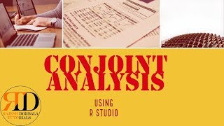 Basic Conjoint Analysis Using R Studio [upl. by Langham599]