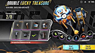 Double lucky treasure opening crates  pubg mobile [upl. by Eylsel]