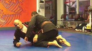 BACK TAKE FROM HALF GUARD VIA KIMURA [upl. by Ahsratal]