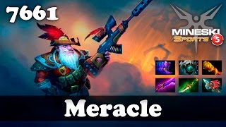 Meracle Sniper  7661 MMR Mski Dota 2 [upl. by Drallim287]