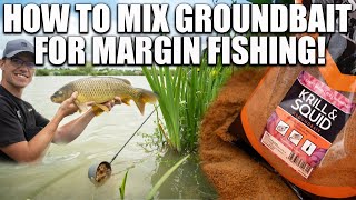 How To Mix Groundbait For Margin Fishing  THE EASY WAY [upl. by Maleki]