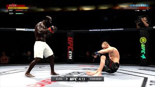 Misha Cirkunov vs Kimbo slice UFC [upl. by Aivad]