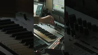 This morning I focused on sound editing with the Minilogue [upl. by Ahseenal]