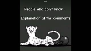 Cheetah cat… the battle cats explanation at the comments [upl. by Aiepoissac]