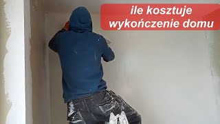 ile kosztuje wykończenie domu [upl. by Airotnahs]