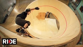 Tony Hawk Skates First Downward Spiral Loop  BTS [upl. by Fabyola]