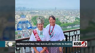 Miss Navajo Nation represents nation in 2024 Paris Olympics [upl. by Urbain]