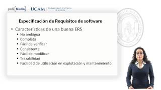 Ingeniería del Software  Especificaciones de Requisitos de Software  Raquel Martínez España [upl. by Ahsiral91]