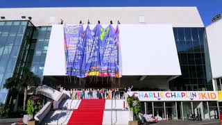 Les Plages Electroniques habillent la façade du Palais des Festivals de Cannes [upl. by Nicolella332]