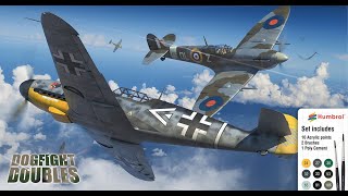 Classic Duels  Supermarine Spitfire Mk 25 vs Messerschmitt Bf 109F [upl. by Ronnica565]