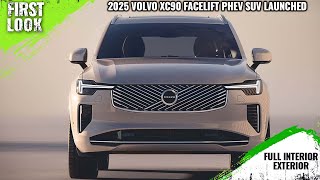 2025 Volvo XC90 Facelift SUV Launched  First Look  Full Interior Exterior [upl. by Yatnoj288]