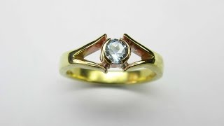 Open bezel ring [upl. by Maze]